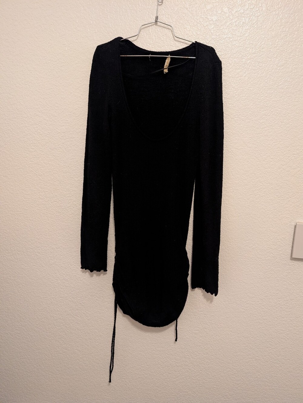 Free People Free-Est Black Mini Dress Size Small